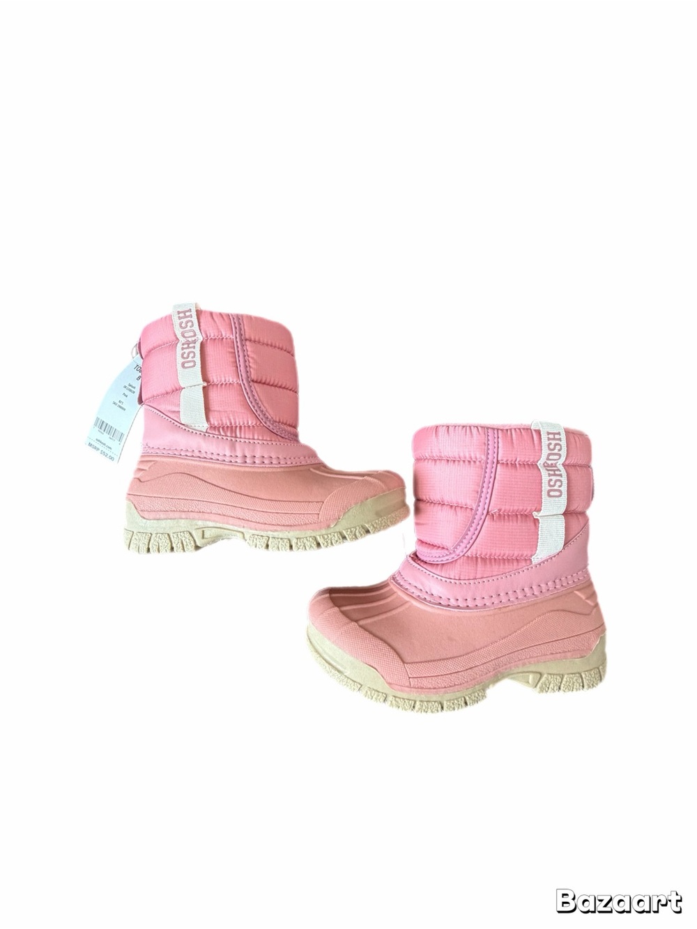 NWT OshKosh B'gosh Light Pink Toddler Girl Kid Snow winter Boots size 8T